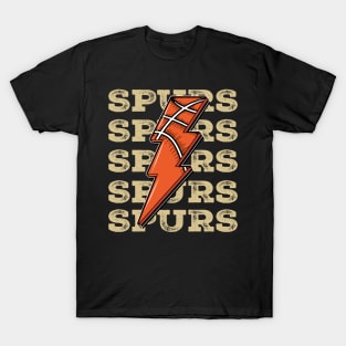 Funny Sports Spurs Proud Name Basketball Classic T-Shirt